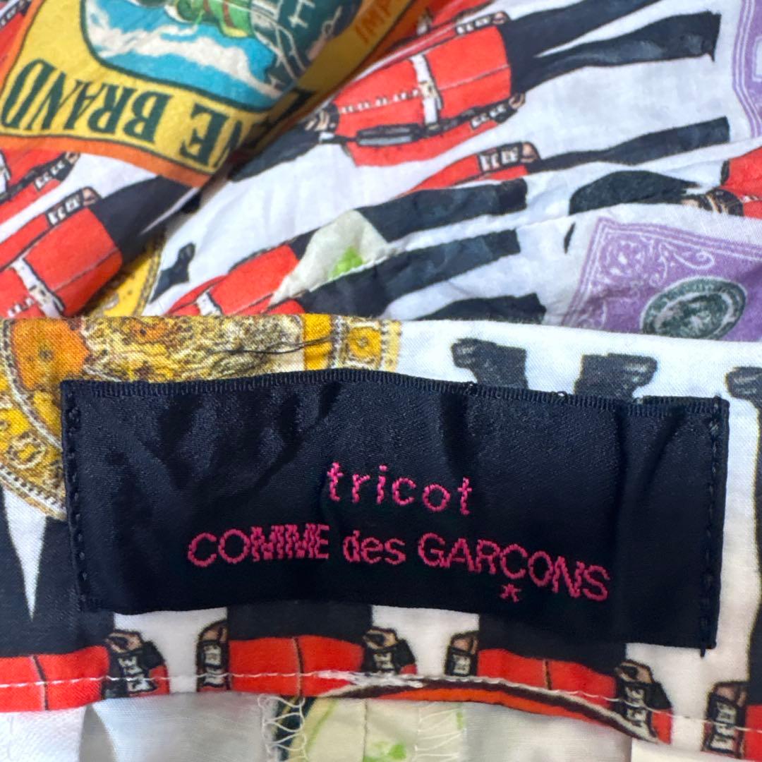 コムデギャルソンオムプリュス カラフルプリント スラックス ゴルフ