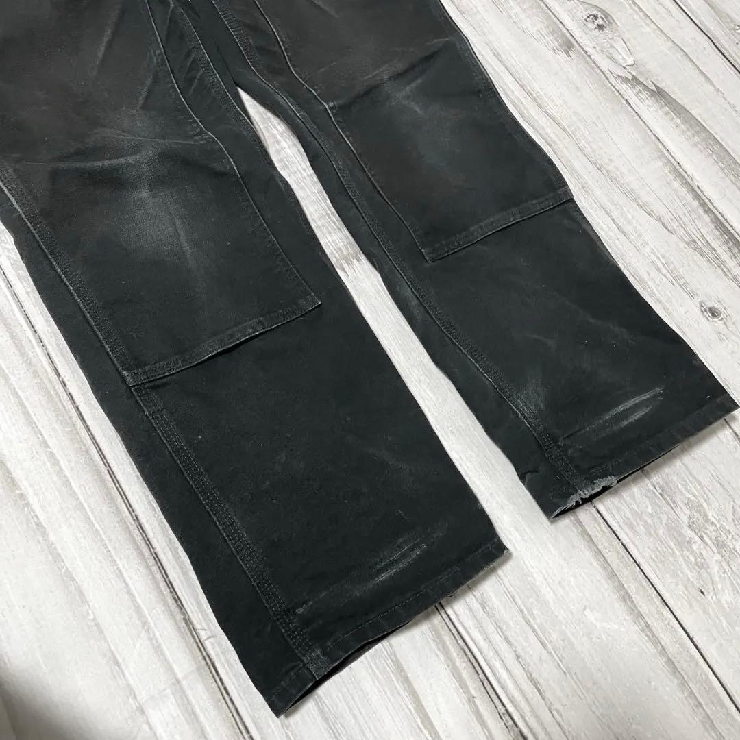 USA製 90s Carharttカーハートダブルニー 鬼フェードw30 l30