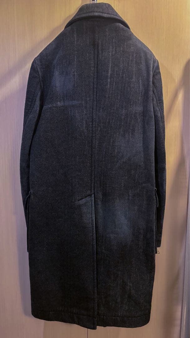 ANSNAM アンスナム ロングPコート size 02 M-L相当 カシミヤ