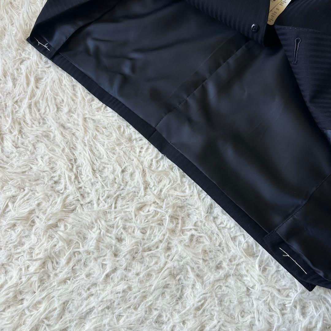 新品未使用　スーツ　ツーパンツ　大きいサイズ　E10　リーガル　195-0　黒