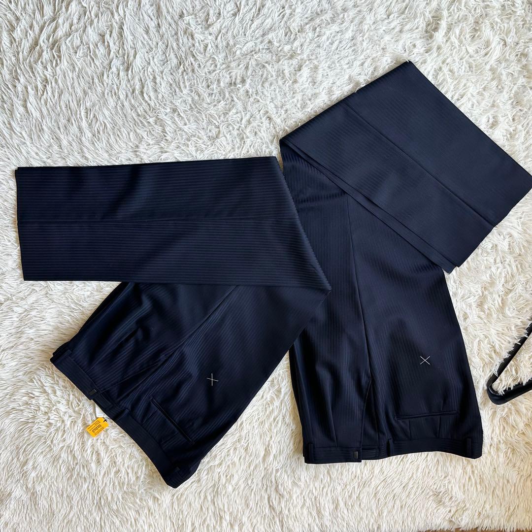 新品未使用　スーツ　ツーパンツ　大きいサイズ　E10　リーガル　195-0　黒