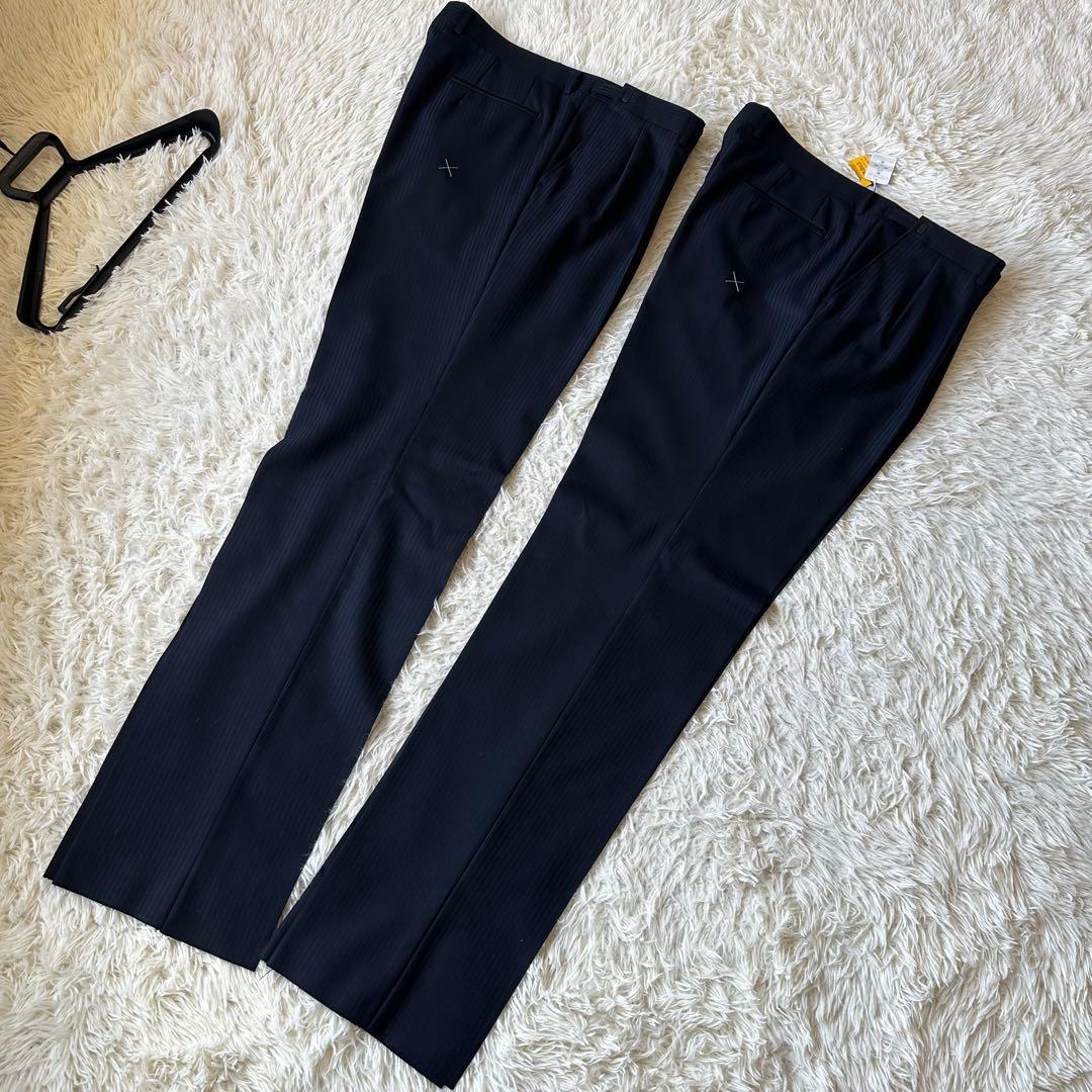 新品未使用　スーツ　ツーパンツ　大きいサイズ　E10　リーガル　195-0　黒