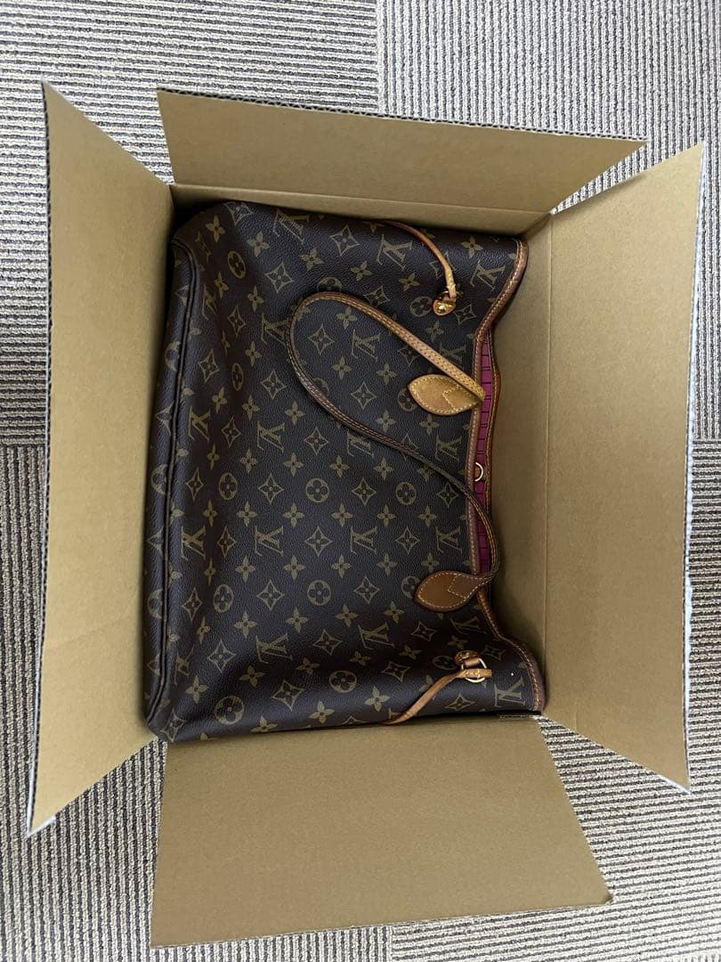 ୨୧Louis VuittonネヴァーフルMMトートバッグ モノグラム(ピンク