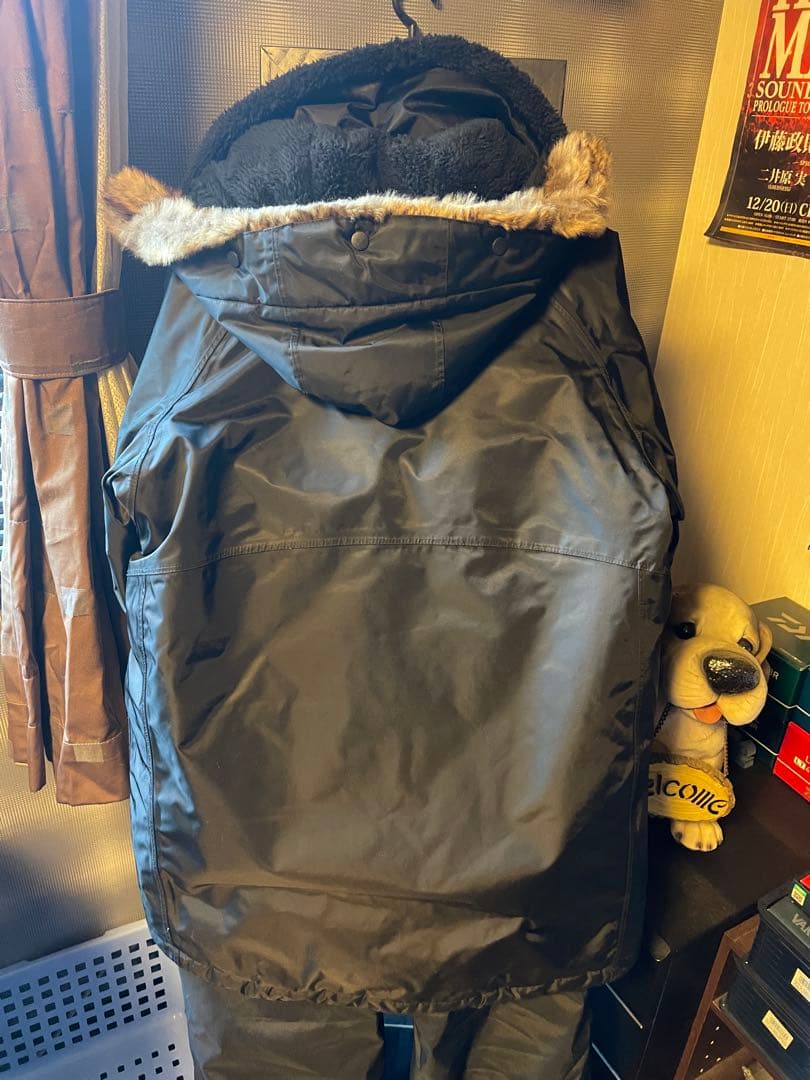 マズメ、MZFW-635 釣り防寒上下セット　XL