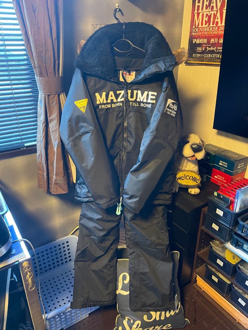 マズメ、MZFW-635 釣り防寒上下セット　XL