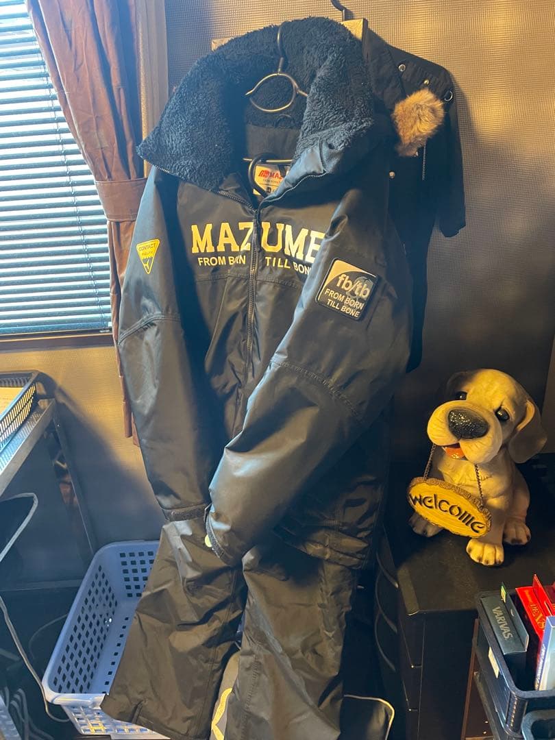 マズメ、MZFW-635 釣り防寒上下セット　XL