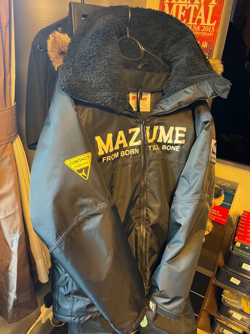 マズメ、MZFW-635 釣り防寒上下セット　XL