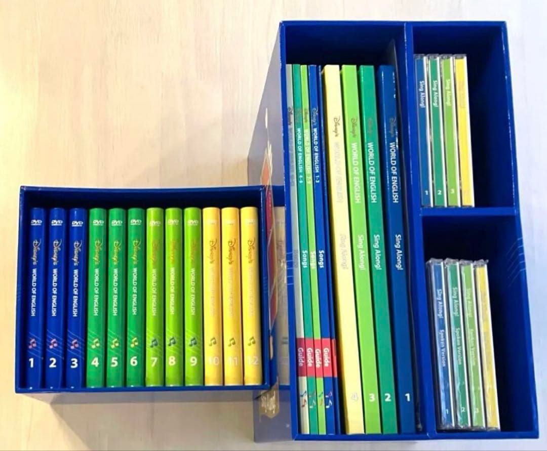 ディズニー英語システム　シングアロング　セット　dwe dvd cd 正規品