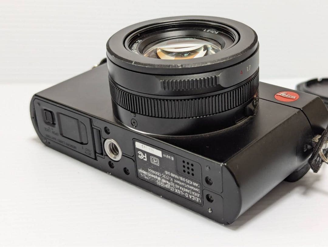 540 完動品 LEICA D-LUX TYP109 コンデジ ブラック ライカ
