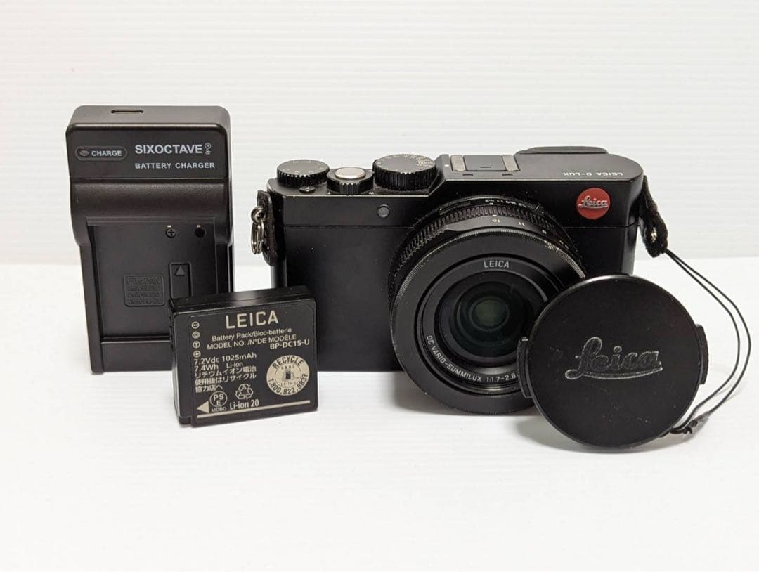 540 完動品 LEICA D-LUX TYP109 コンデジ ブラック ライカ