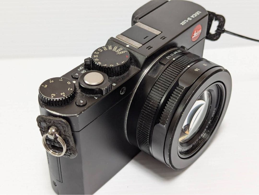 540 完動品 LEICA D-LUX TYP109 コンデジ ブラック ライカ
