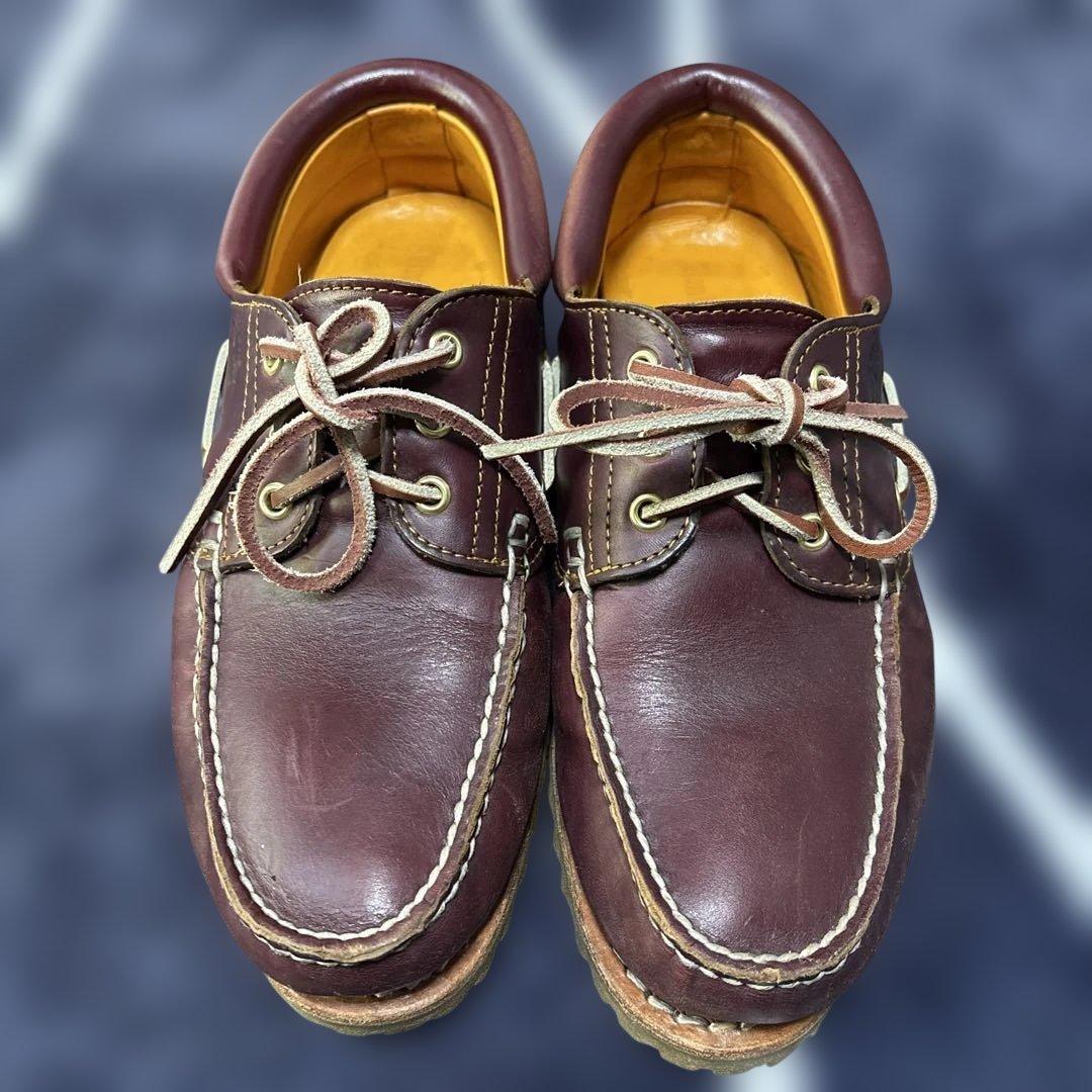 靴 TIMBERLAND HS 3 EYE LUG 50009 BURGUNDY