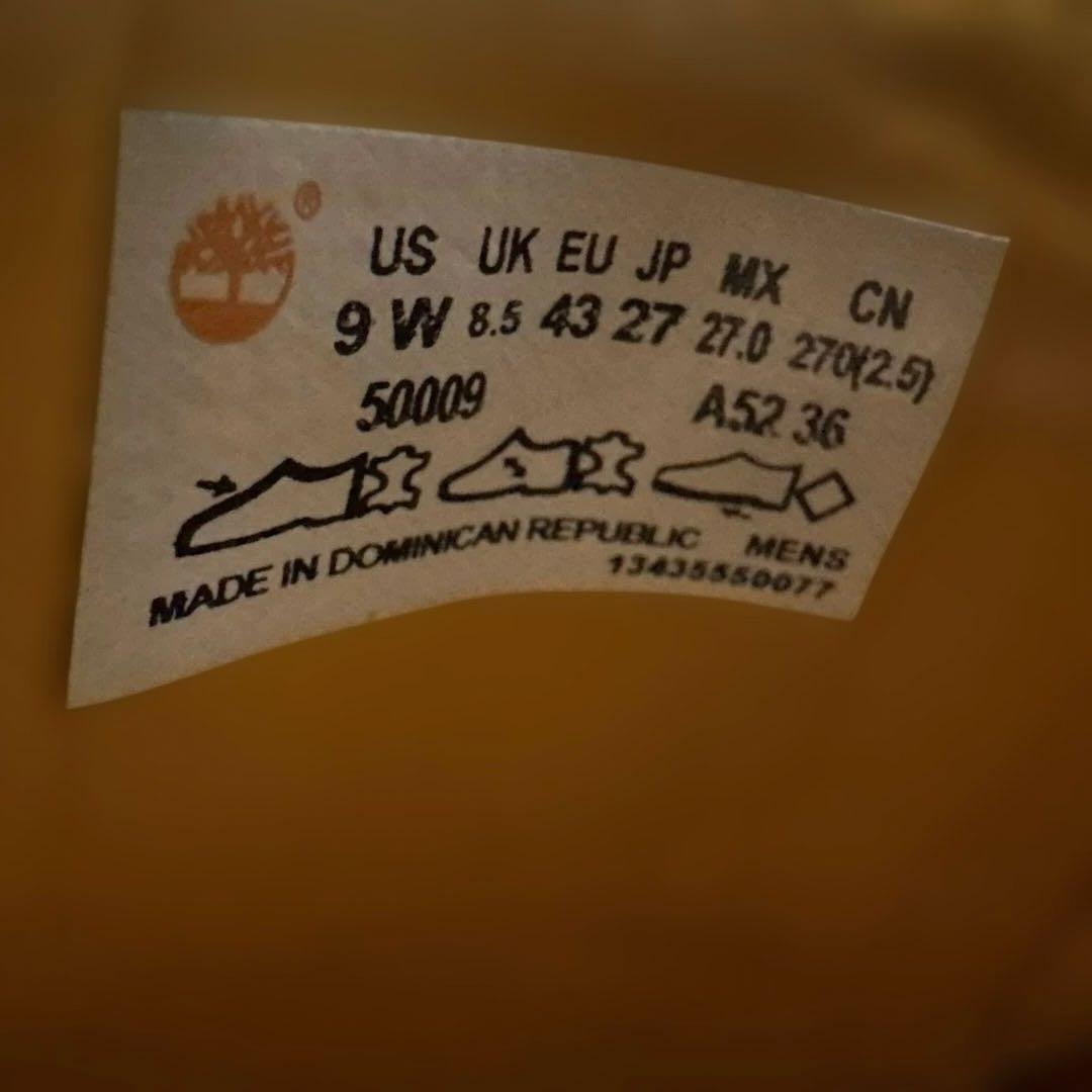 靴 TIMBERLAND HS 3 EYE LUG 50009 BURGUNDY