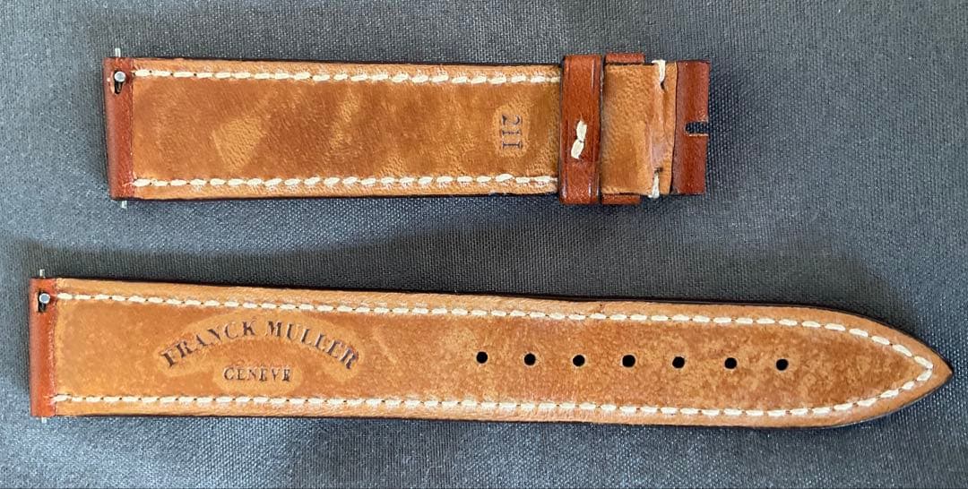 フランクミュラー 純正 革ベルト
