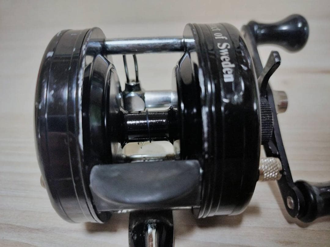 アブガルシア　アンバサダー4600C 　ビンテージ　リール abu ブラック