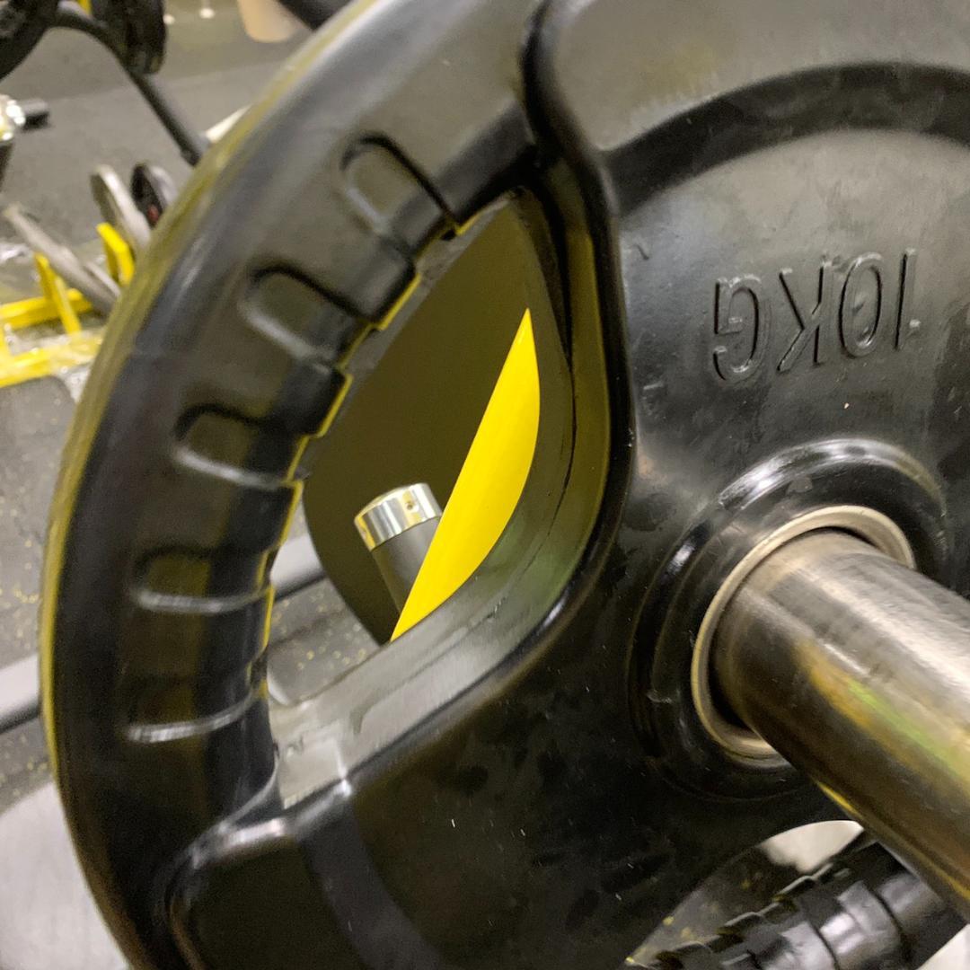 総重量90kg Φ50mm 3グリップラバープレート　計6枚SET