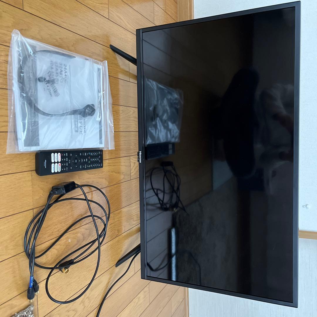 Hisense 32型スマート液晶テレビ 本体 リモコン付き