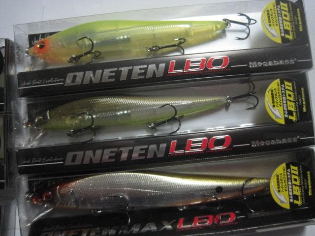 メガバス　ヴィジョン　ワンテン　LBO 110 LBO　MAX　6個セット　限定