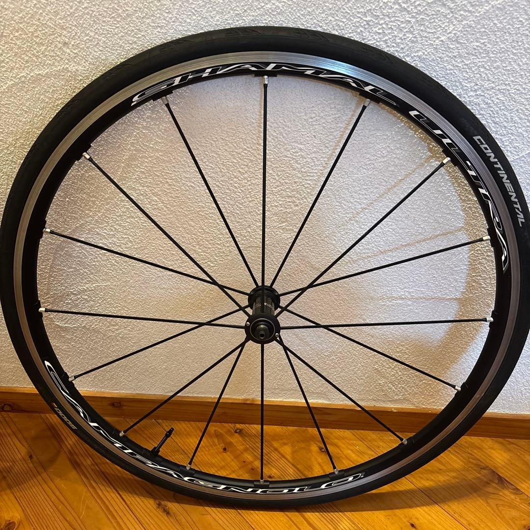 中古美品　カンパニョーロ　シャマルウルトラ17C タイヤ付　CAMPAGNOLO