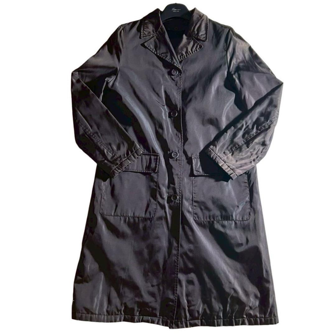 PRADA プラダ ナイロン チェスターコート レディース