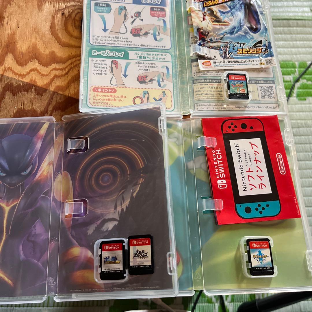 ポッ拳、釣りスピリッツ、ポケットモンスターソード、大乱闘スマッシュブラザーズ