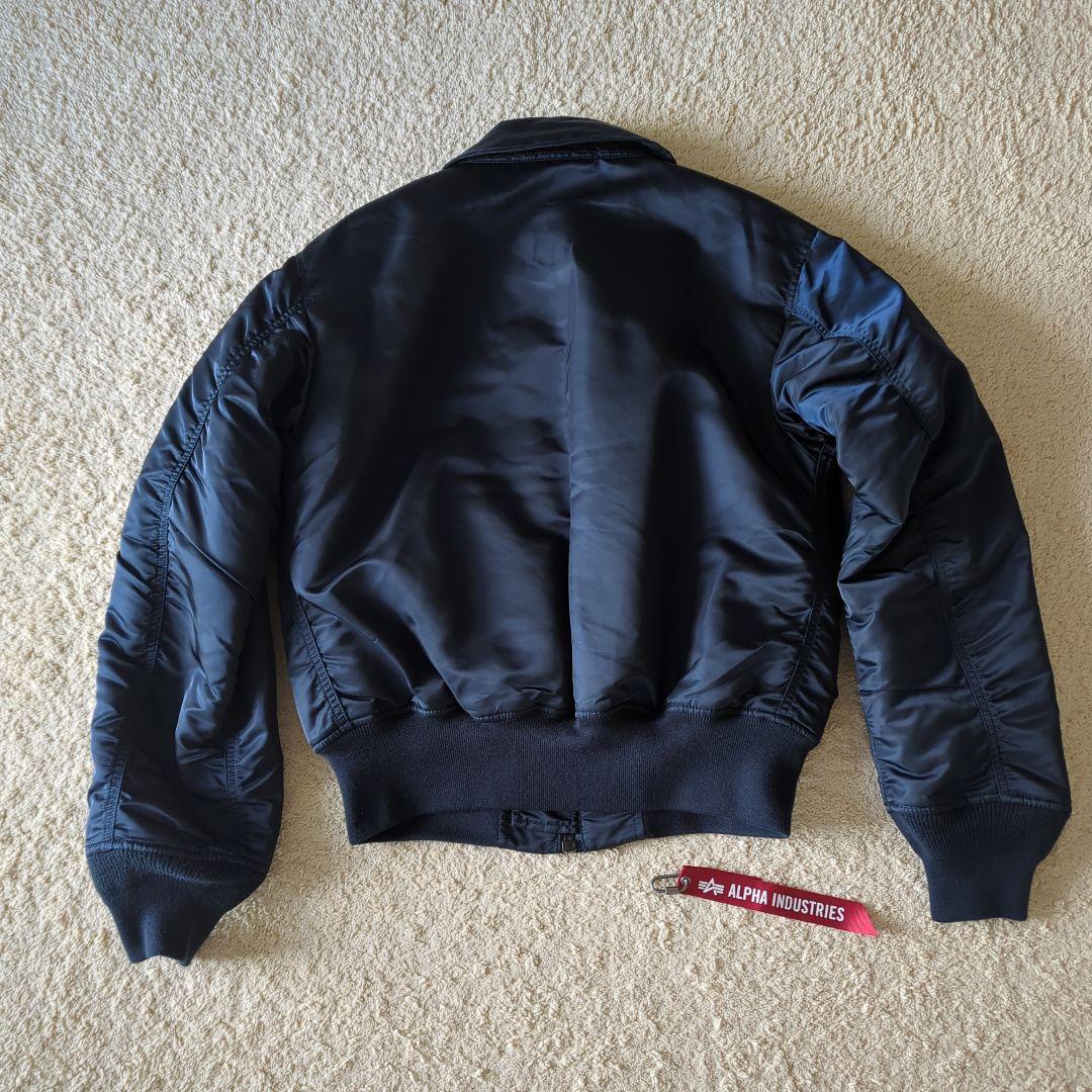 ALPHA INDUSTRIES CWU45P フライトジャケット S ネイビー