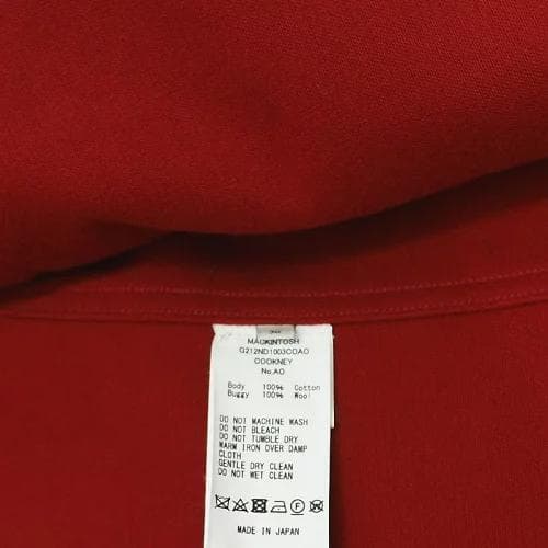 F0686S 未使用品 MACKINTOSH ミリタリーカバーオール ：36