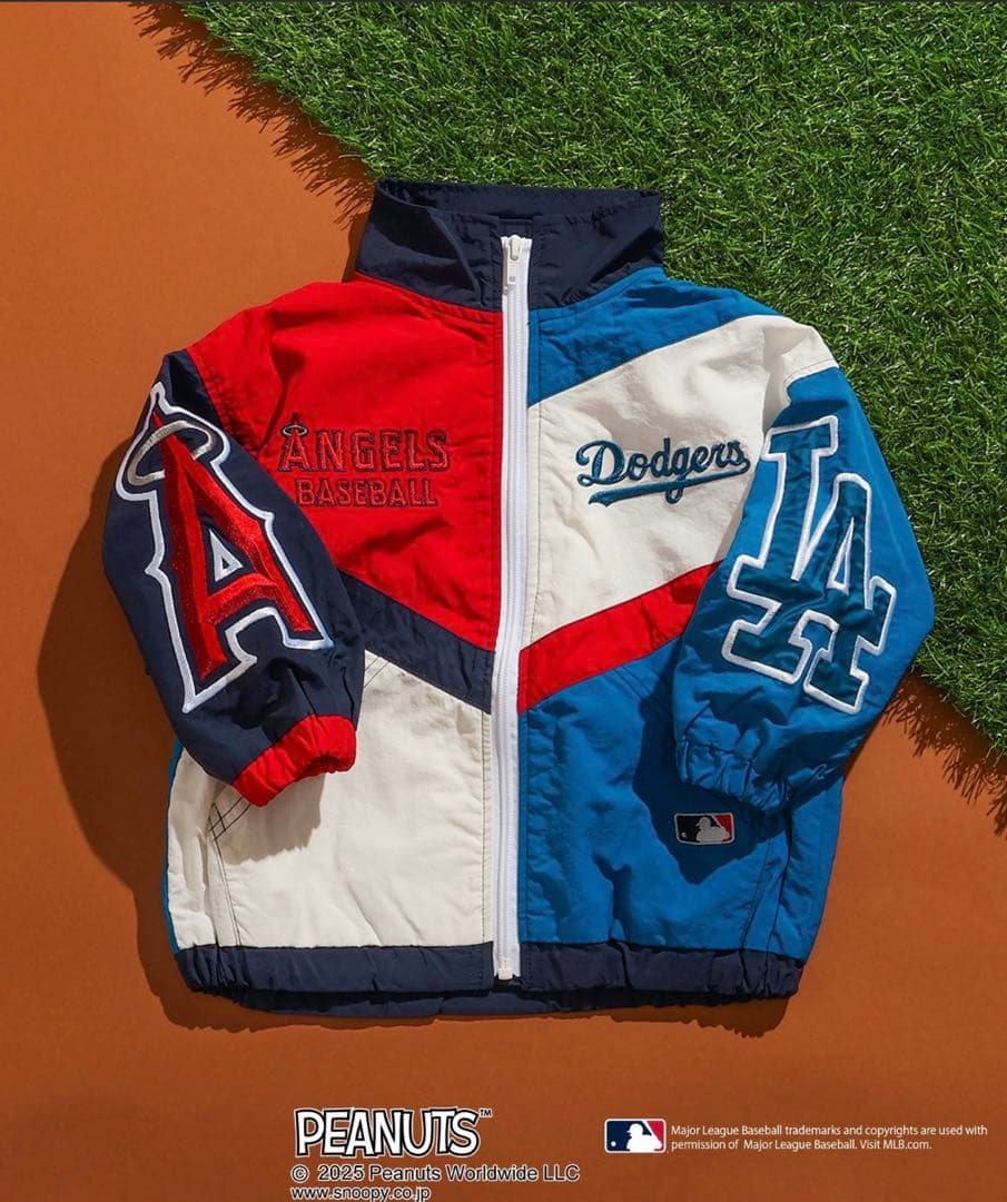 BREEZE MLB PEANUTS スヌーピー ジャケット 110 120