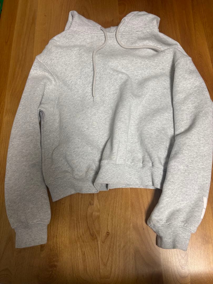 Alexander Wang アレキサンダーワン　グレー フード付きスウェット