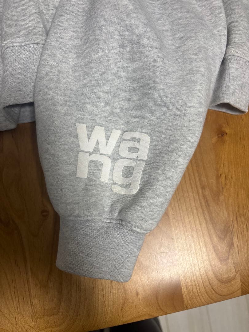 Alexander Wang アレキサンダーワン　グレー フード付きスウェット