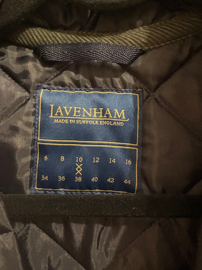LAVENHAM キルティングベスト 10サイズ