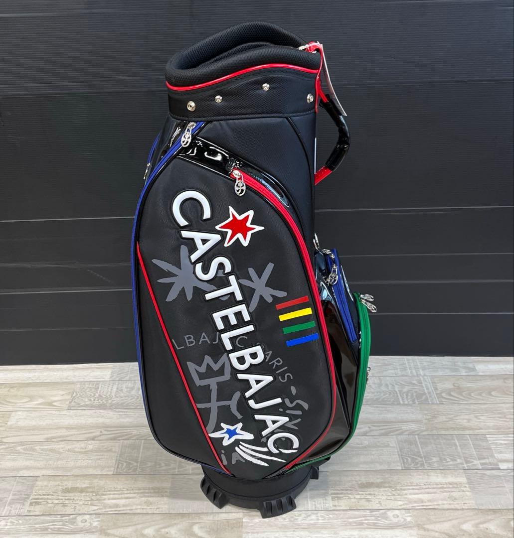 【新品】カステルバジャック CBC036 キャディバッグ 7235381302黒
