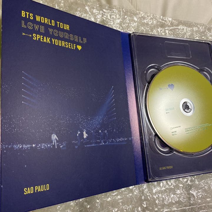 BTS WORLD TOUR SYS SAO PAULO DVD 日本語字幕