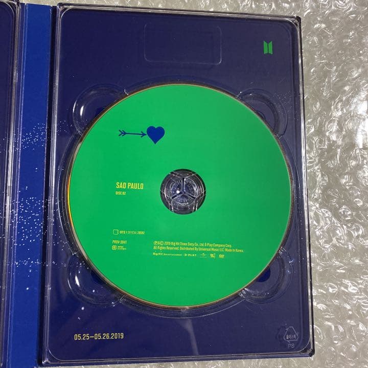BTS WORLD TOUR SYS SAO PAULO DVD 日本語字幕