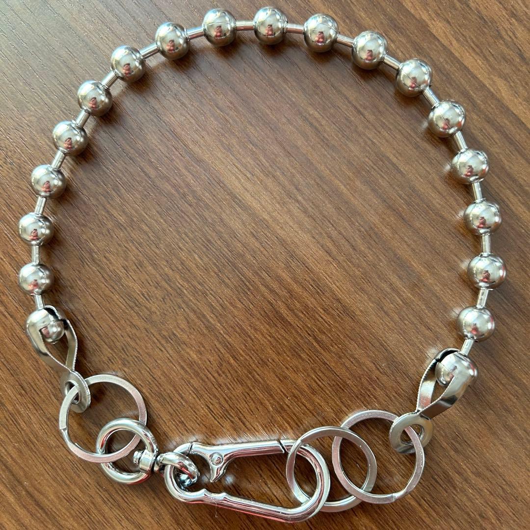 マーティンアリ風ボールチェーンネックレス(Grancy) チョーカー