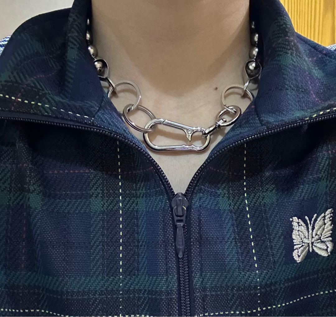 マーティンアリ風ボールチェーンネックレス(Grancy) チョーカー