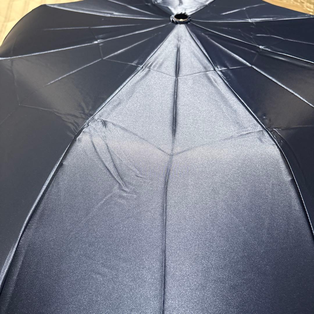 【雨傘】ハンウェイ⭐︎折りたたみ傘　カラー：紺（美品）