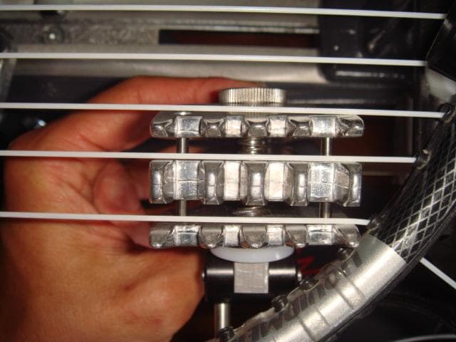 Stringway 18mmと10mmスターティングフライテニスクランプ