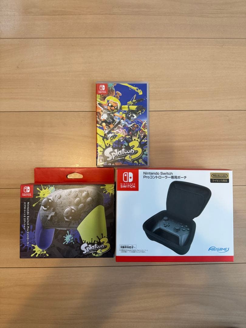 Switch スプラトゥーン3・Proコントローラーセット