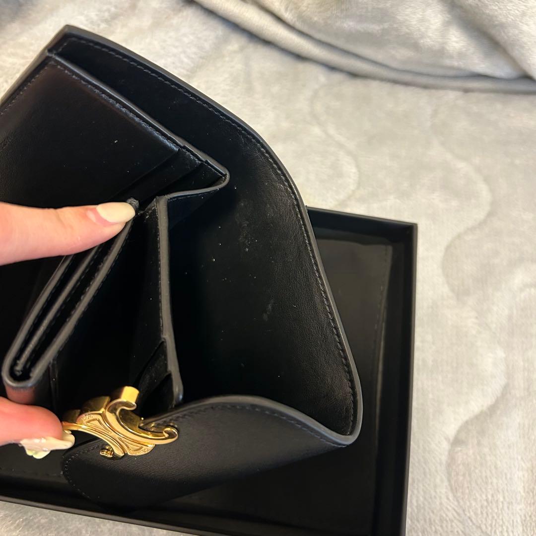 CELINE スモール フラップウォレット トリオンフ 財布