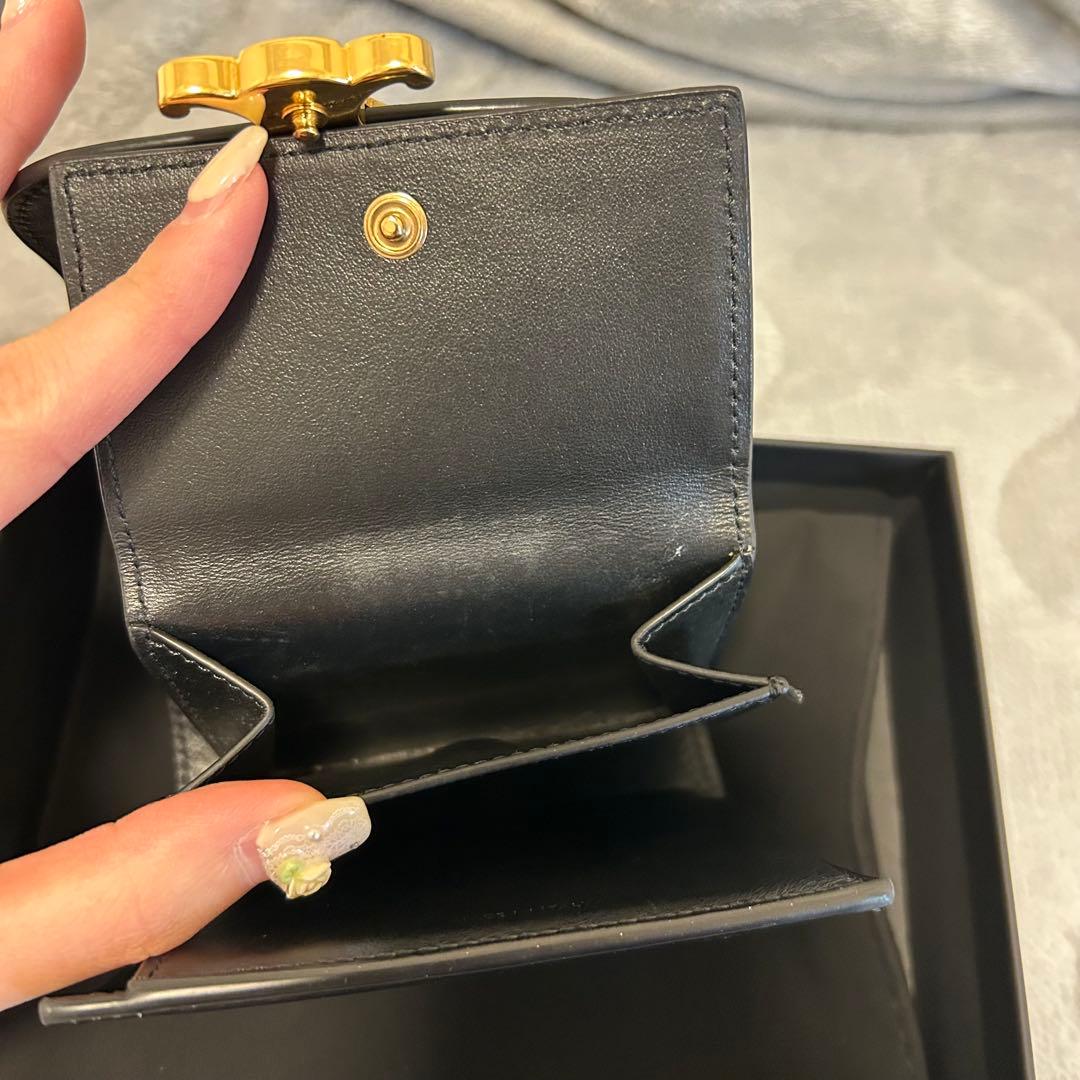 CELINE スモール フラップウォレット トリオンフ 財布