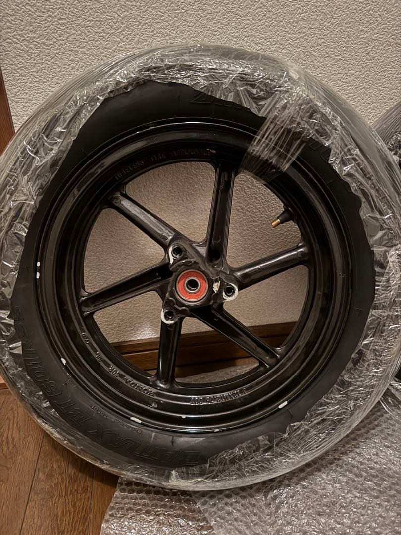 NSF100 NSR50 エイプ100 XR100 純正ホイール前後セット