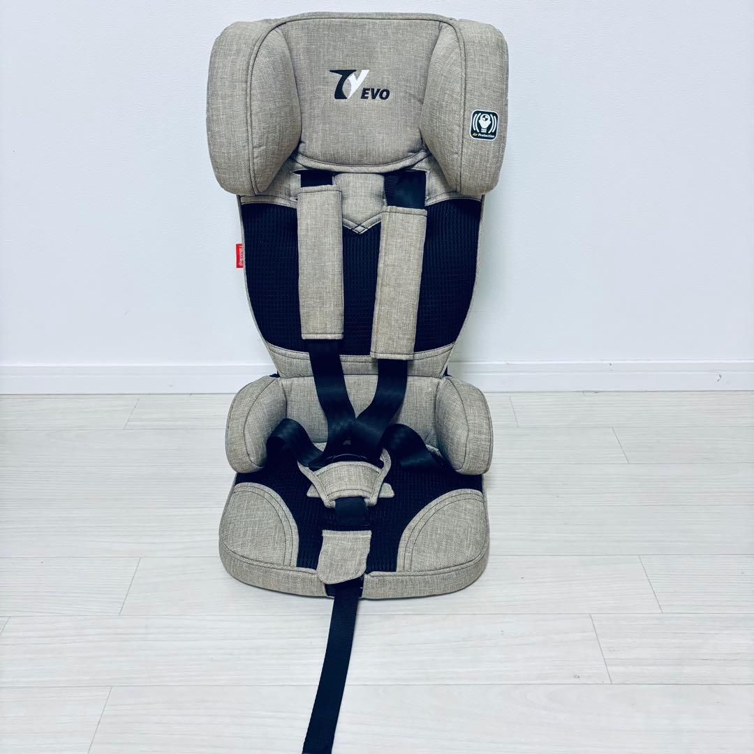 日本育児　トラベルベストEVO サンドベージュ　ジュニアシート　1〜4歳　極美品