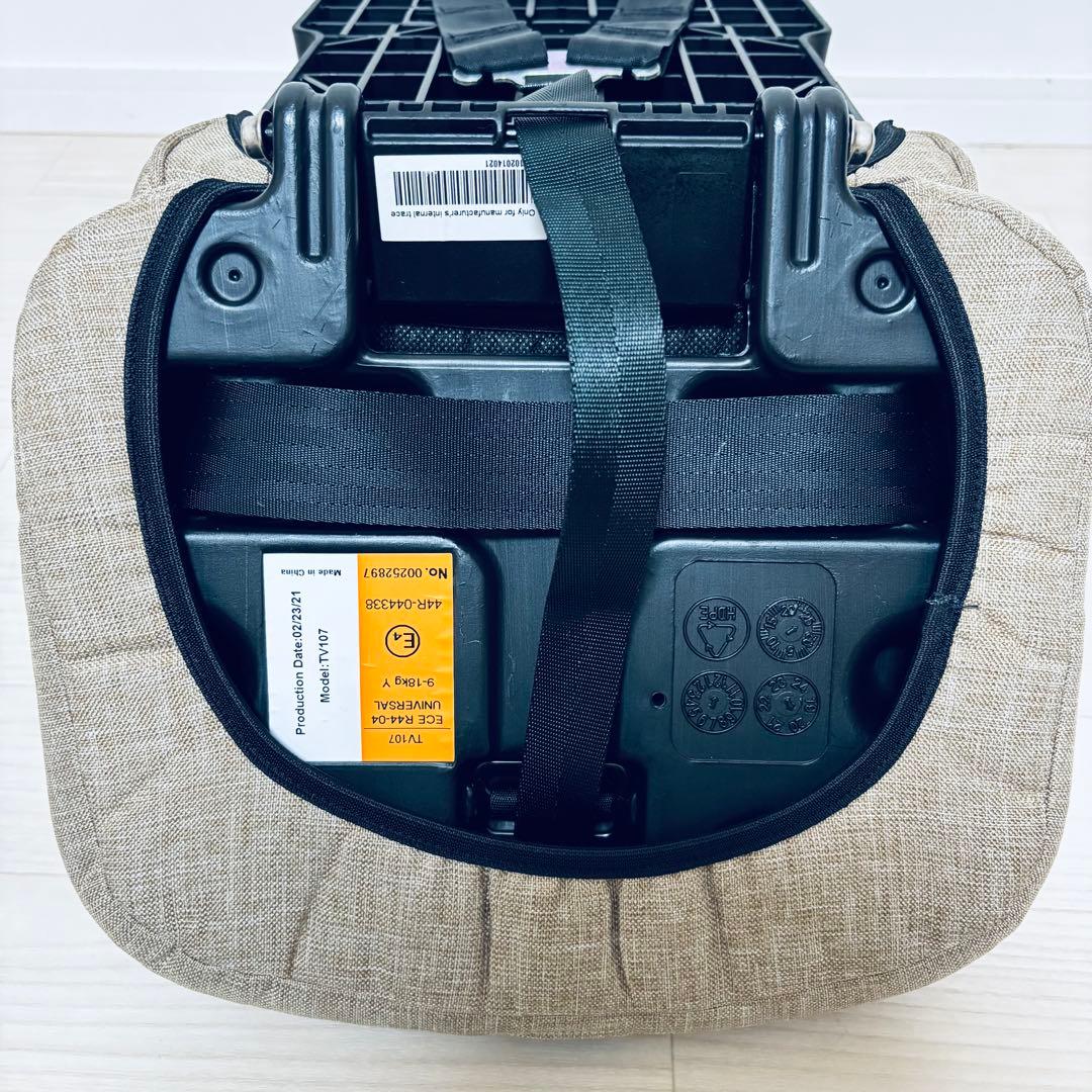 日本育児　トラベルベストEVO サンドベージュ　ジュニアシート　1〜4歳　極美品