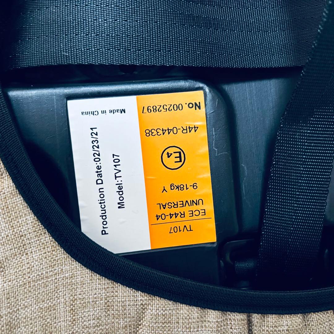 日本育児　トラベルベストEVO サンドベージュ　ジュニアシート　1〜4歳　極美品