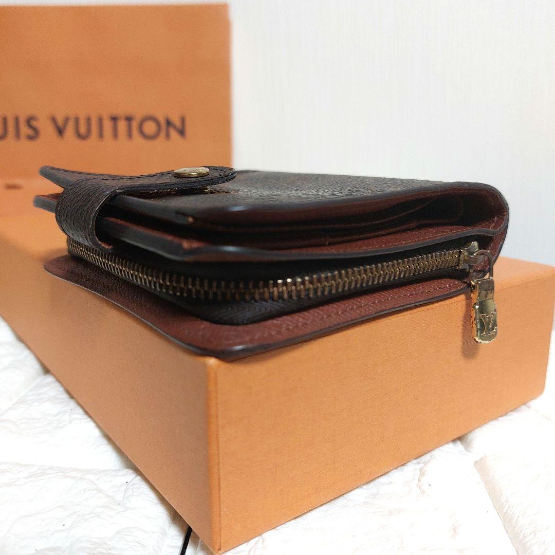 Louis Vuitton ルイヴィトン コンパクトジップ 二つ折り財布