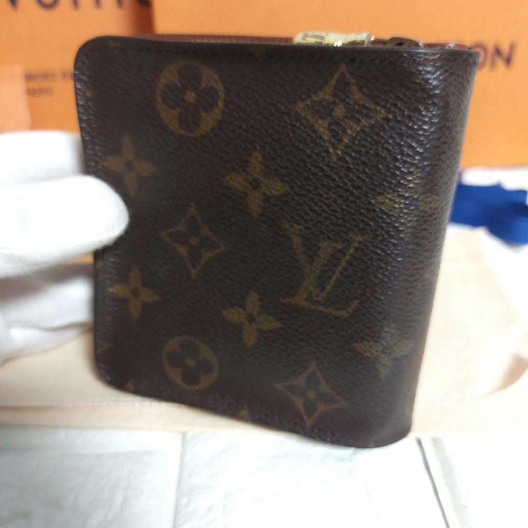 Louis Vuitton ルイヴィトン コンパクトジップ 二つ折り財布