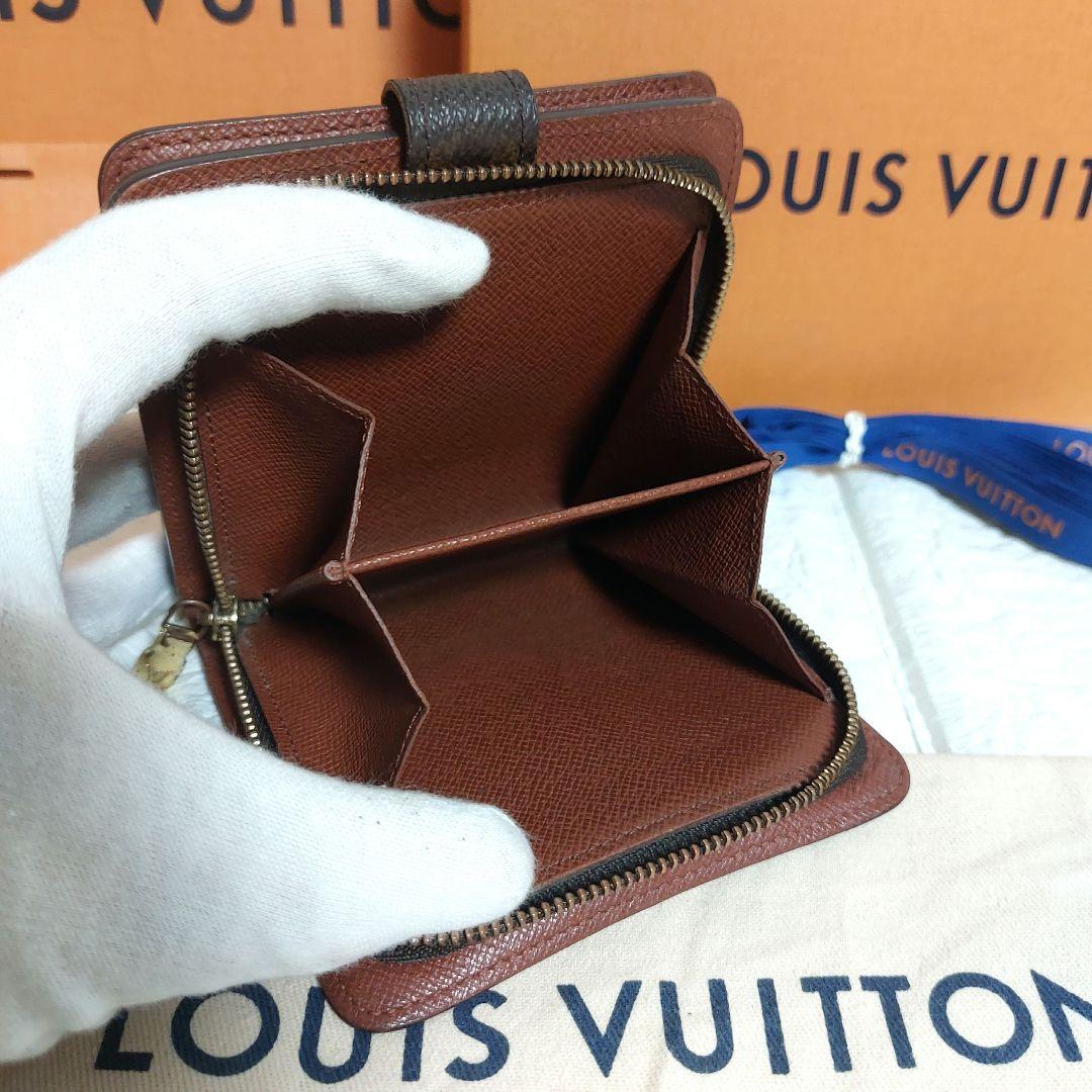 Louis Vuitton ルイヴィトン コンパクトジップ 二つ折り財布
