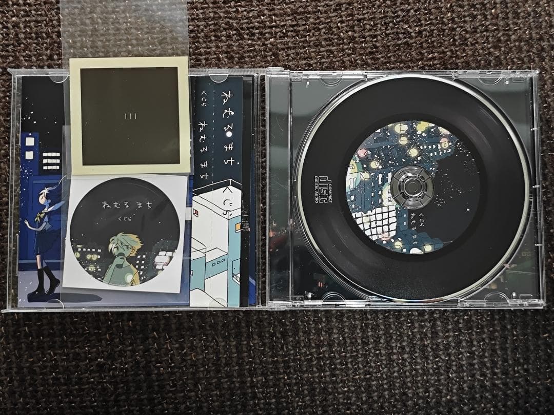 ねむるまち くじら 初回特典ステッカー付