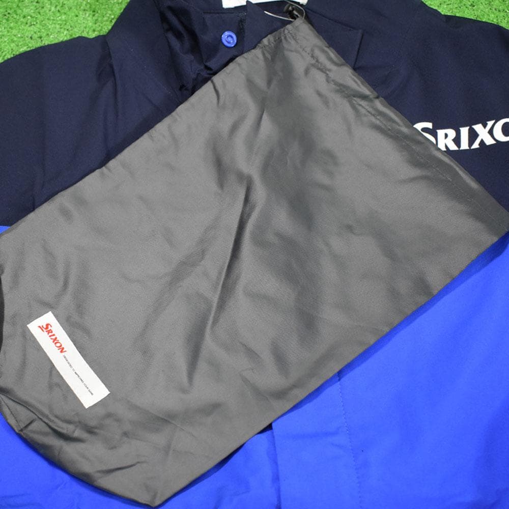 SRIXON/スリクソン ゴルフ 防風レインスーツ【ブルー/M】新品！